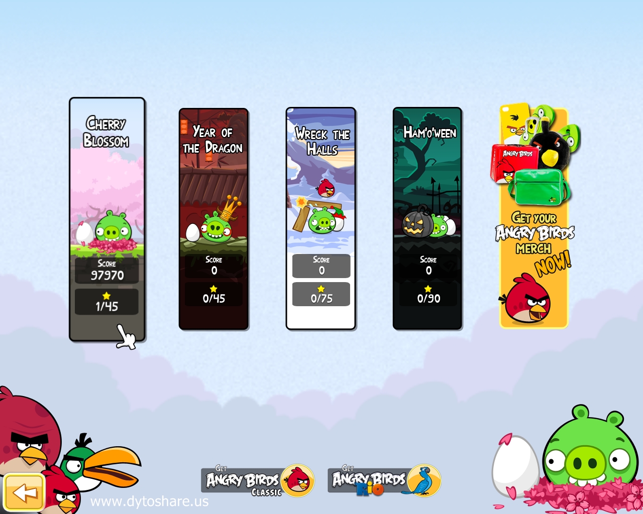 angry birds seasons 1.4.0 apk